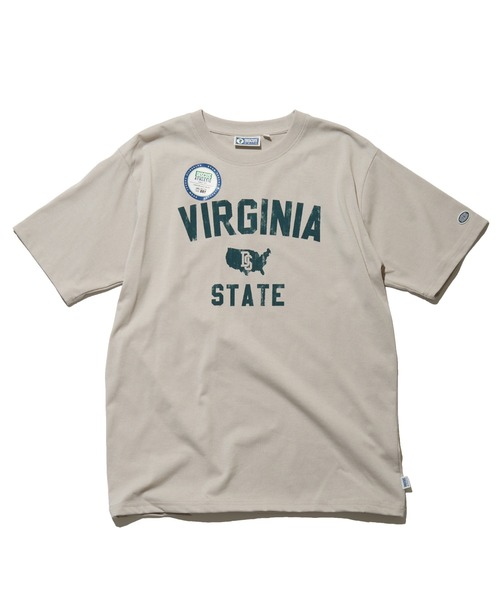 DISCUS ATHLETIC（ディスカス　アスレチック）の「DISCUS ATHLETIC ディスカス アスレティック アーチカレッジプリントTシャツ（Tシャツ/カットソー・メンズ・ホワイト/ブラック/グレイッシュベージュ/ネイビー・L/LL/M）」の14枚目の写真