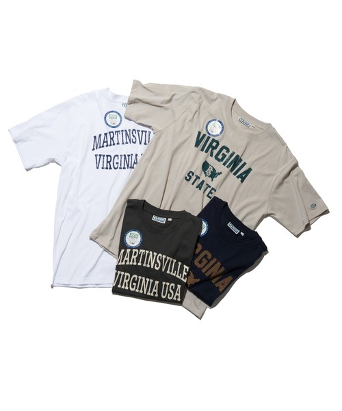 DISCUS ATHLETIC（ディスカス　アスレチック）の「DISCUS ATHLETIC ディスカス アスレティック アーチカレッジプリントTシャツ（Tシャツ/カットソー・メンズ・ホワイト/ブラック/グレイッシュベージュ/ネイビー・L/LL/M）」の20枚目の写真