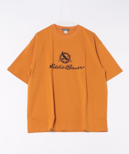 Eddie Bauer(エディーバウアー)の「グースロゴプリント Tシャツ(Tシャツ/カットソー・メンズ・ネイビー/ホワイト/ライトブラウン・XL/L/XXL/M/S)」の18枚目の写真