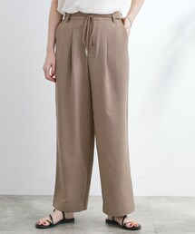 grove | ロープベルトで差がつく 洗練リラックスパンツ(その他パンツ)