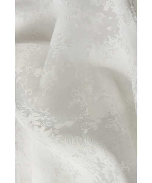 &. NOSTALGIA（アンドドットノスタルジア）の「【ZOZO限定】フラワーシアーブルゾン（ブルゾン・レディース・ホワイト/ブラック・M）」の7枚目の写真