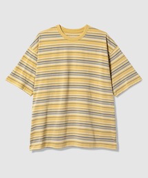AMERICAN RAG CIE | 【AMERICAN RAG CIE】マルチカラーボーダーTシャツ（ユニセックス）(その他トップス)