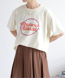 〈ユニセックス〉ピグメントロゴショートスリーブツアーTee