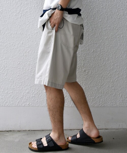 Lee（リー）の「Lee: FLeeasy Narrow コットン ツイル リラックス ショーツ（その他パンツ・メンズ・ベージュ/ライトグレー/ブラック・ONE SIZE）」の10枚目の写真