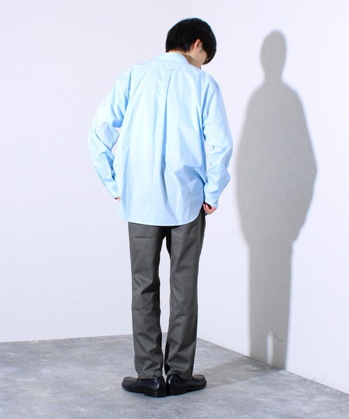 GLOSTER（グロスター）の「【WEB限定】チノ アンクル テーパードパンツ（チノパンツ・メンズ・グレー/ブラック/チャコールグレー/ダークベージュ・マルチサイズ）」の6枚目の写真