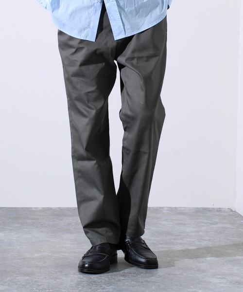 GLOSTER（グロスター）の「【WEB限定】チノ アンクル テーパードパンツ（チノパンツ・メンズ・グレー/ブラック/チャコールグレー/ダークベージュ・マルチサイズ）」の15枚目の写真