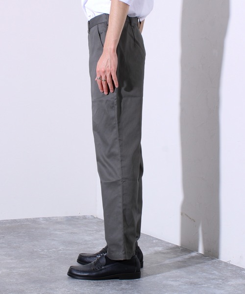 GLOSTER（グロスター）の「【WEB限定】チノ アンクル テーパードパンツ（チノパンツ・メンズ・グレー/ブラック/チャコールグレー/ダークベージュ・マルチサイズ）」の17枚目の写真