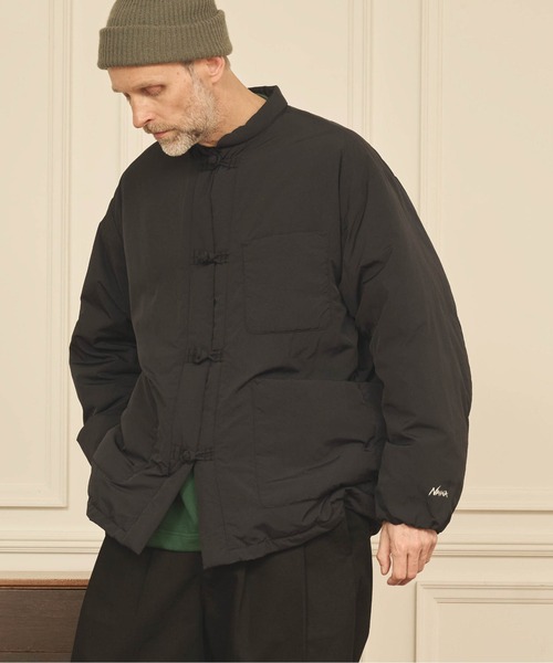 Kelen(ケレン)の「「KELEN MENS / ケレン メンズ」CHINA BUTTON DOWN JACKET(ダウンジャケット/コート・メンズ・グレイッシュベージュ/ブラック・40/38/42)」の15枚目の写真