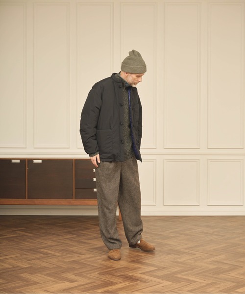 Kelen(ケレン)の「「KELEN MENS / ケレン メンズ」CHINA BUTTON DOWN JACKET(ダウンジャケット/コート・メンズ・グレイッシュベージュ/ブラック・40/38/42)」の7枚目の写真