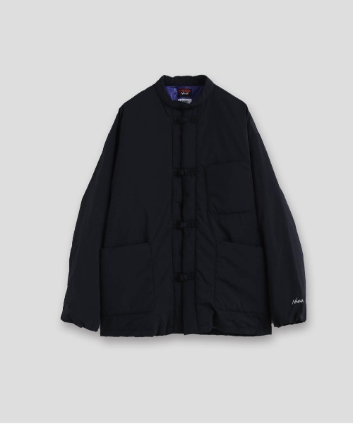 Kelen(ケレン)の「「KELEN MENS / ケレン メンズ」CHINA BUTTON DOWN JACKET(ダウンジャケット/コート・メンズ・グレイッシュベージュ/ブラック・40/38/42)」の13枚目の写真