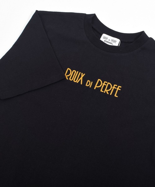 Felt-Maglietta（フェルトマリエッタ）の「[ROUXDI PERFE ルゥディパフィー]ゴールド刺繍Tシャツ（Tシャツ/カットソー・メンズ・ブラック/ホワイト・SMALL/MEDIUM/LARGE）」の20枚目の写真
