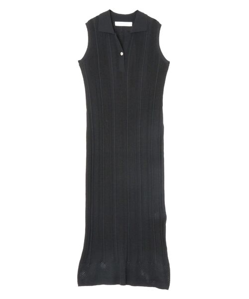 LAGUNAMOON（ラグナムーン）の「シャツカラーメランジニットワンピース（ワンピース・レディース・ピンク/イエロー/ブラック・SMALL/MEDIUM）」の19枚目の写真