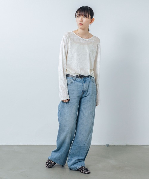 EVOL(イーボル)の「【クッション入り・柔らかい】レースアップフラットパンプス IZ5809(パンプス・レディース・レオパード/ブラック・24.0cm/25.0cm/22.5cm/23.5cm/24.5cm/23.0cm)」の13枚目の写真