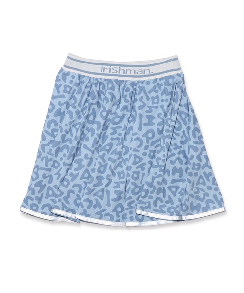IRISHMAN(アイリッシュマン)の「【REFLECT】signature logo flare skirt / 光る防水フレアスカート(LADIES)(スカート・レディース・ブルー/ホワイト・M/S)」の12枚目の写真