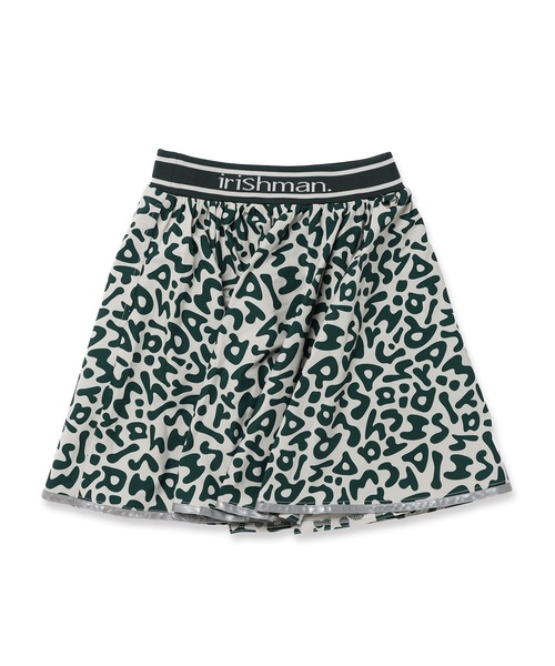 IRISHMAN(アイリッシュマン)の「【REFLECT】signature logo flare skirt / 光る防水フレアスカート(LADIES)(スカート・レディース・ブルー/ホワイト・M/S)」の14枚目の写真