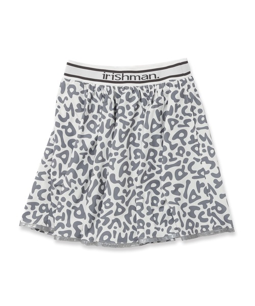 IRISHMAN(アイリッシュマン)の「【REFLECT】signature logo flare skirt / 光る防水フレアスカート(LADIES)(スカート・レディース・ブルー/ホワイト・M/S)」の17枚目の写真