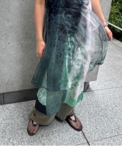 美品✨Silvia Conde Oliván×Ameri SHEER DRESS Silvia Conde Oliván×Ameri SHEER DRESS