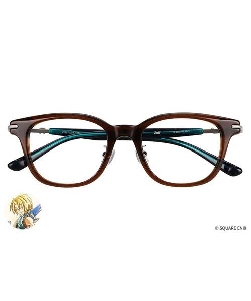 Zoff｜FINAL FANTASY IX ウェリントン型 メガネ 【ジタン モデル