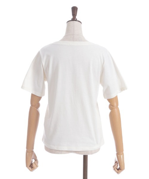 axes femme(アクシーズファム)の「レトロスイーツプリントTシャツ(Tシャツ/カットソー・レディース・レッド/イエロー/グリーン・FREE)」の22枚目の写真