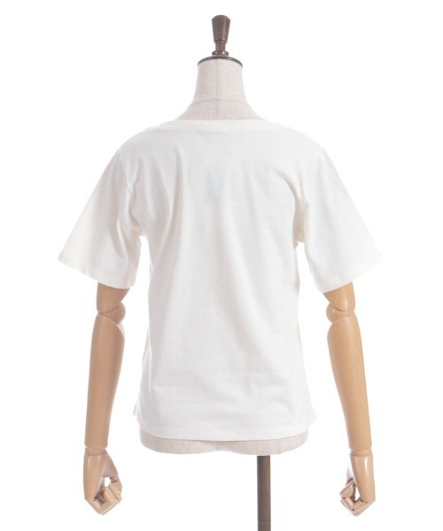 axes femme(アクシーズファム)の「レトロスイーツプリントTシャツ(Tシャツ/カットソー・レディース・レッド/イエロー/グリーン・FREE)」の14枚目の写真