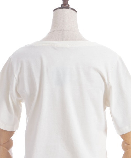 axes femme(アクシーズファム)の「レトロスイーツプリントTシャツ(Tシャツ/カットソー・レディース・レッド/イエロー/グリーン・FREE)」の7枚目の写真