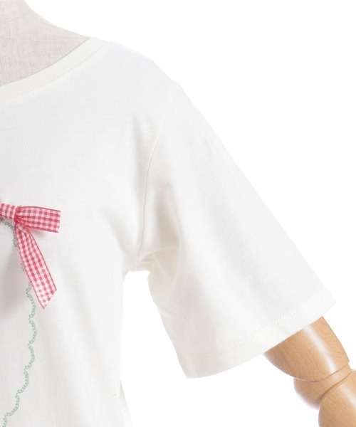 axes femme(アクシーズファム)の「レトロスイーツプリントTシャツ(Tシャツ/カットソー・レディース・レッド/イエロー/グリーン・FREE)」の8枚目の写真