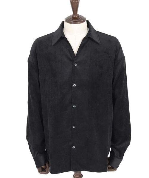 Magine（マージン）の「ms6178-Corduroy Skipper Shirt スキッパーシャツ（シャツ/ブラウス・メンズ・ブラウン/ベージュ/ブラック・48/46/44）」の11枚目の写真