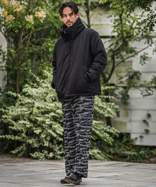 CAMBIO(カンビオ)の「mp13920-Three Dimensional Jacquard Denim Wide Straight Pants デニムパンツ(デニムパンツ・メンズ・ダークインディゴブルー/ライトインディゴブルー・S/M/L)」の13枚目の写真