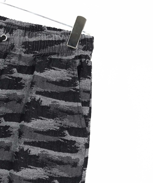 CAMBIO(カンビオ)の「mp13920-Three Dimensional Jacquard Denim Wide Straight Pants デニムパンツ(デニムパンツ・メンズ・ダークインディゴブルー/ライトインディゴブルー・S/M/L)」の21枚目の写真
