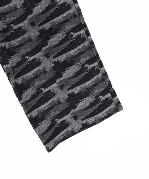 CAMBIO(カンビオ)の「mp13920-Three Dimensional Jacquard Denim Wide Straight Pants デニムパンツ(デニムパンツ・メンズ・ダークインディゴブルー/ライトインディゴブルー・S/M/L)」の22枚目の写真