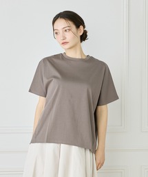 【接触冷感】ドルマスリーブクルーネックTシャツ