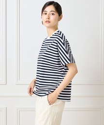 I.T.'S international（イッツインターナショナル）の「【接触冷感】ドルマスリーブクルーネックTシャツ（Tシャツ/カットソー・レディース）」