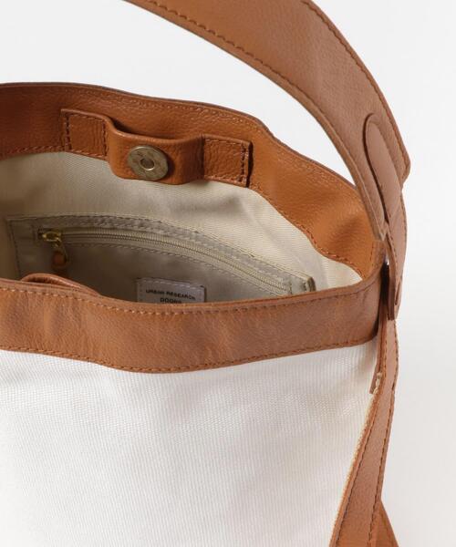 キャンバス レザー バッグ セール】キャンバスコンビレザーバッグ（ショルダーバッグ）｜URBAN