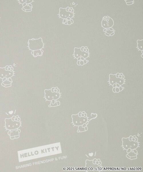 sanrio(サンリオ)の「【sanrio characters】HELLO KITTY/ハローキティ スーツケース Sサイズ ドリンクホルダー付き ジッパータイプ キャリーケース キャリーバッグ《サンリオキャラクターズ》(スーツケース/キャリーバッグ・レディース・ブラック/ホワイト・FREE)」の14枚目の写真