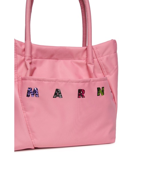 MARNI(マルニ)の「キッズ ショッパーバッグ MARNI KID(トートバッグ・キッズ・ブラック/ピンク・UNI)」の14枚目の写真