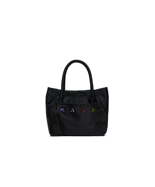 MARNI(マルニ)の「キッズ ショッパーバッグ MARNI KID(トートバッグ・キッズ・ブラック/ピンク・UNI)」の8枚目の写真