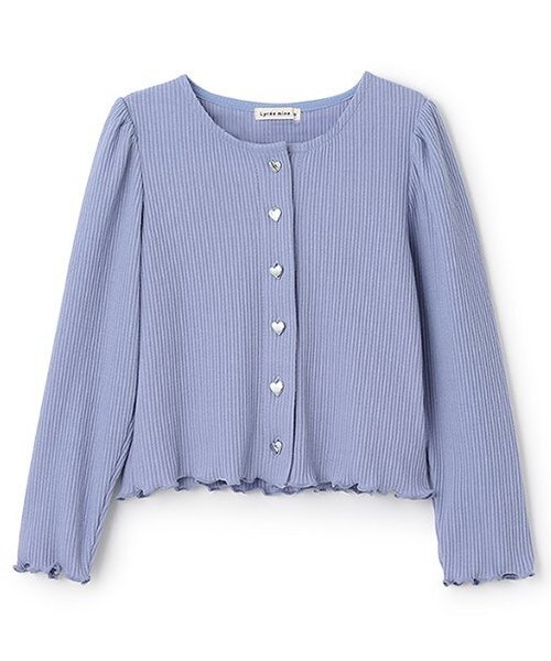 Lycee mine（リセマイン）の「テレコカーディガン（カーディガン/ボレロ・キッズ・ブラック/グレイッシュベージュ/アイボリー/ブルー系その他2/ミント/キャメル/ピンク/レッド・130cm/120cm/100cm/110cm/150cm/140cm）」の16枚目の写真