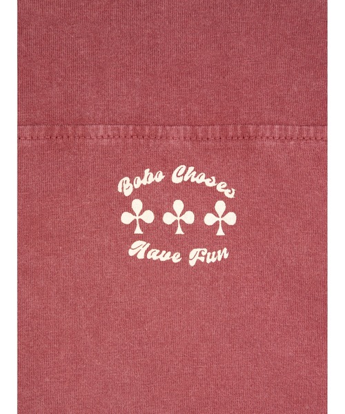BOBO CHOSES(ボボショーズ)の「Have Fun relaxed T-shirt(Tシャツ/カットソー・レディース・ブラウン・S/M/XS/L/XL)」の2枚目の写真