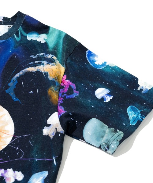 go slow caravan(ゴースローキャラバン)の「USA/C 総柄図鑑 TEE vol.7(Tシャツ/カットソー・メンズ・ネイビー/サックスブルー/ホワイト/ダークグリーン・MEDIUM/X-LARGE/LARGE)」の6枚目の写真