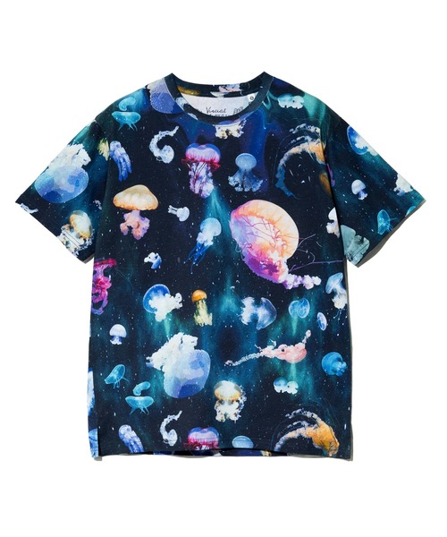 go slow caravan(ゴースローキャラバン)の「USA/C 総柄図鑑 TEE vol.7(Tシャツ/カットソー・メンズ・ネイビー/サックスブルー/ホワイト/ダークグリーン・MEDIUM/X-LARGE/LARGE)」の9枚目の写真