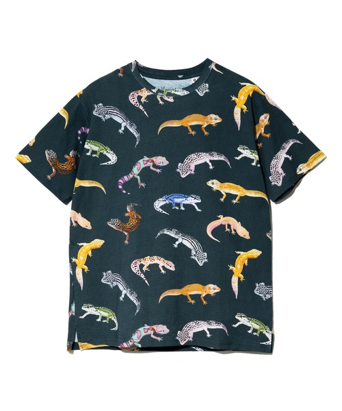 go slow caravan(ゴースローキャラバン)の「USA/C 総柄図鑑 TEE vol.7(Tシャツ/カットソー・メンズ・ネイビー/サックスブルー/ホワイト/ダークグリーン・MEDIUM/X-LARGE/LARGE)」の15枚目の写真