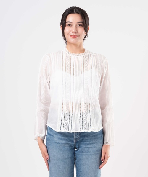 Levi's(リーバイス)の「Levi's/リーバイス BLUETAB(TM) PALMO ブラウス(シャツ/ブラウス・レディース・ホワイト・XS/M/S)」の15枚目の写真