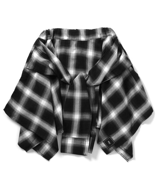 algy（アルジー）の「シャツ巻き風チェックキュロット（その他パンツ・キッズ・ブラック/イエロー・XX-SMALL/SMALL/MEDIUM/X-SMALL）」の7枚目の写真