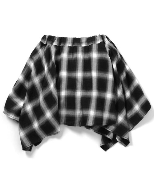 algy（アルジー）の「シャツ巻き風チェックキュロット（その他パンツ・キッズ・ブラック/イエロー・XX-SMALL/SMALL/MEDIUM/X-SMALL）」の10枚目の写真