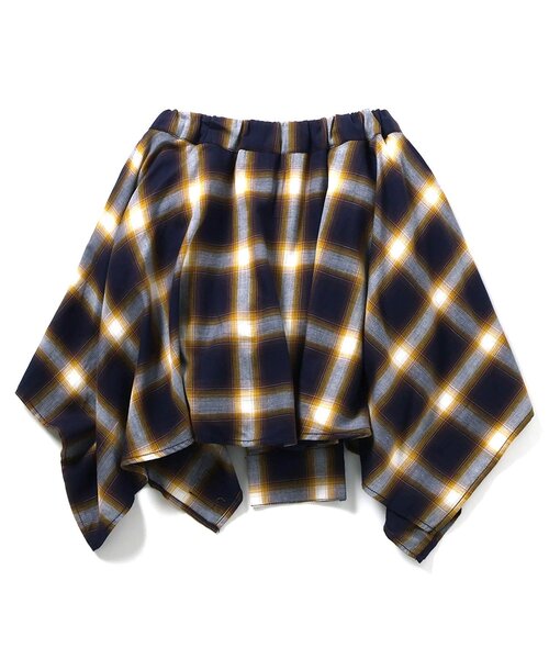 algy（アルジー）の「シャツ巻き風チェックキュロット（その他パンツ・キッズ・ブラック/イエロー・XX-SMALL/SMALL/MEDIUM/X-SMALL）」の11枚目の写真