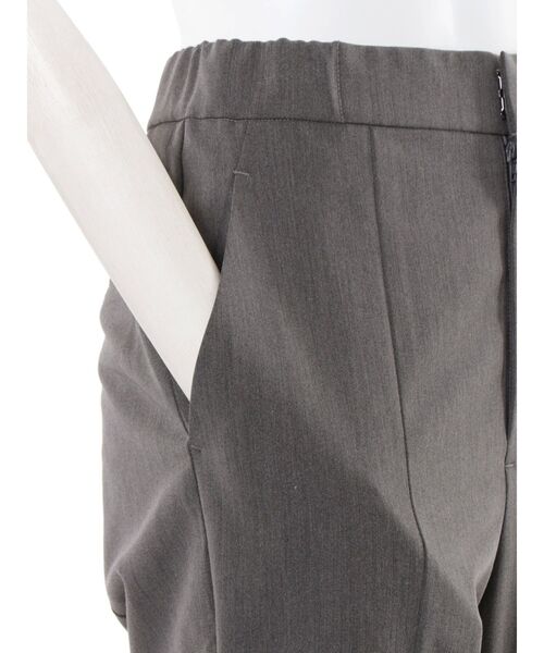 UN3D.（アンスリード）の「W TRIANGLE TUCK PT / ダブルトライアングルタックパンツ（その他パンツ・レディース・キャメル/グレー/ブラック・38/36）」の15枚目の写真