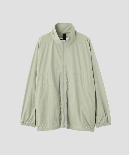 MHL.(エムエイチエル)の「PROOFED LIGHT NYLON TAFFETA(ブルゾン・レディース・ブラック/ネイビー/セージグリーン・1/2)」の8枚目の写真