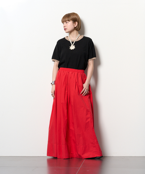 CITYSHOP（シティーショップ）の「[THE MOOD]リンガーTEE2（Tシャツ/カットソー・レディース・チャコールグレー/ブラウン/ブラック・FREE）」の7枚目の写真