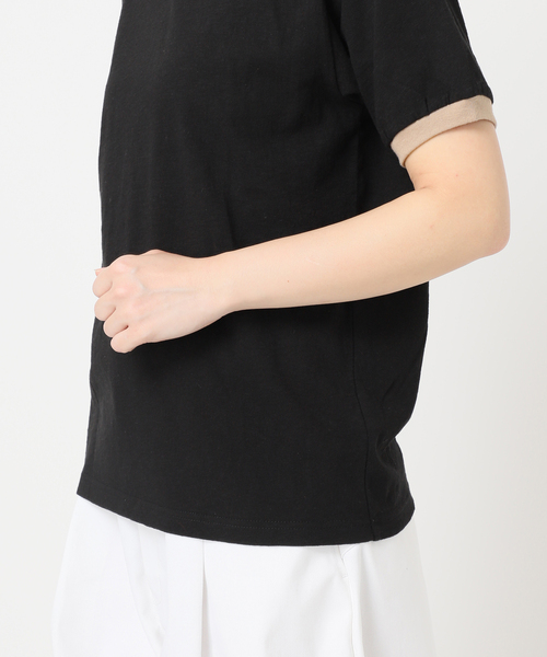 CITYSHOP（シティーショップ）の「[THE MOOD]リンガーTEE2（Tシャツ/カットソー・レディース・チャコールグレー/ブラウン/ブラック・FREE）」の11枚目の写真