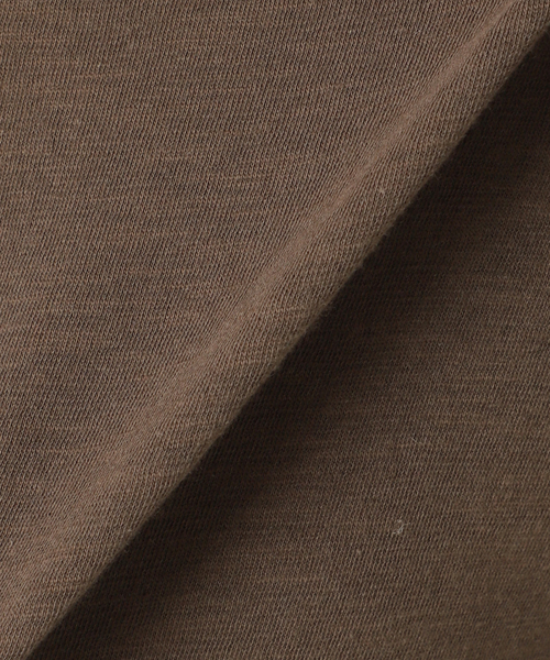 CITYSHOP（シティーショップ）の「[THE MOOD]リンガーTEE2（Tシャツ/カットソー・レディース・チャコールグレー/ブラウン/ブラック・FREE）」の9枚目の写真